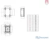 BOXEXPERT Wandschrank-Gehäuse Serie Fleet 350x250x150mm Produktbild-Vorschau 7