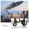 tectake® slunečník Artemis 3 x 3 m, otočný o 360° s Náhled obrázku produktu 6