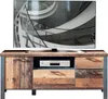 Innostyle Cardiff Wohnwand Holzwerkstoff Used Style Optik Produktbild-Vorschau 2