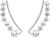 Ohrklemmen 925 Silber Zirkonia Ear Climber Ohr Kletterer Produktbild-Vorschau 1