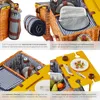 tectake® Picknickkorb Rügen für 4 Personen, mit Produktbild-Vorschau 4