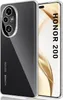 A clear protective case for a smartphone is shown, with the phone inside. Produktbild-Vorschau