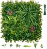 VEVOR Siepe artificiale 50x50 cm, set da 16 pezzi, parete Anteprima dell’immagine prodotto 1