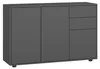 Credenza «Paarl» con 3 ante e 2 cassetti, 74 x 117 x 36 cm, Anteprima dell’immagine prodotto 2
