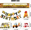 Set decorazioni compleanno escavatore Palloncini veicoli da Anteprima dell’immagine prodotto 3