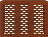 vidaXL Osłona klimatyzacji Rusty 110 x 50 x 80 cm Stal Podgląd zdjęcia produktu 4