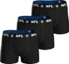 Huddle Herren Boxer NFL Shield 3-Pack BLK - Größe M Produktbild-Vorschau 1