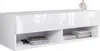 Meuble TV CALIBURI 100 – blanc / blanc brillant Voir les images du produit 1
