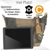 Sunsa Damen/Herren Umhängetasche kleine Schultertasche Produktbild-Vorschau 7