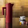 Alessi Plisse Isolierkanne 1 L, rot Produktbild-Vorschau 6
