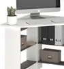 Vicco Eckschreibtisch Arion, 90 x 90 cm, Weiß/Anthrazit Produktbild-Vorschau 6