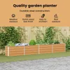 vidaXL Zvýšená posteľ svetlohnedá 320 x 40 x 45 cm Náhľad obrázku produktu 6