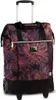 A rolling tote bag with a floral pattern. Voir les images du produit