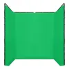 Hintergrundständer faltbar Backdrop Stand mit grünem Tuch Produktbild-Vorschau 5
