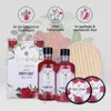 Geschenkset Duschset Wellness Badesalz Damen Rose in Produktbild-Vorschau 3