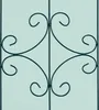 Relaxdays Rankgitter 2er Set, Metall, 180 x 50 cm, Vintage Produktbild-Vorschau 8