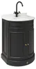 SIGNATURE - Meuble de lavabo noir mini HAUSMLANN Voir les images du produit 2