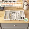 Besteckkasten für Küche, Ausziehbarer Besteckschublade 6-8 Produktbild-Vorschau 2