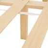 Homestyle4u Drevená posteľ 140x200 s 2 zásuvkami Prírodná Náhľad obrázku produktu 17