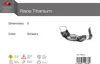 F2   Snowboard Plate Bindung Race Titanium   S  Schwarz Produktbild-Vorschau 2