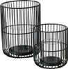 Metalllaterne mit Glaseinsatz 14 - 20 cm CINDY Produktbild-Vorschau 9