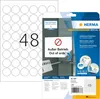 Odnímateľné etikety HERMA A4 Ø 30 mm okrúhle biele Náhľad obrázku produktu 7