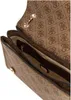 GUESS Damen Schultertasche Noelle Latte Logo/Brown : Produktbild-Vorschau 15