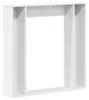 Rama dekoracyjna do kominka, biała, 100 x 20 x 100 cm, Podgląd zdjęcia produktu 6