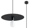 Hanglamp FLAVIO, zwart, merk Sollux Lighting, model SL.0853 Productafbeelding-voorbeeld 1
