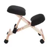Kondela Ergonomischer Kniestuhl Groko - schwarz / buche Produktbild-Vorschau 6