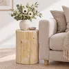 Holzstamm Sitzhocker gehobelt Höhe ca 40-42cm Durchmesser Produktbild-Vorschau 5
