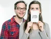 Mr. & Mrs. Panda Postkarte Spruch Im Team zusammenarbeiten Produktbild-Vorschau 3
