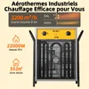 SIAL Termoventilatore elettrico 22kW - Riscaldatore da Anteprima dell’immagine prodotto 2