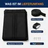 Fliegengitter Tür 92x204cm Magnetisch Insektenschutz Produktbild-Vorschau 3
