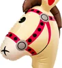Oblique Unique Aufblasbares Steckenpferd Stab Pony Pferde Produktbild-Vorschau 3