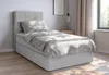AX LIVING Boxbett Merea Boxspringbett Grau mit Bettkasten Produktbild-Vorschau 1