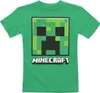 Minecraft T-Shirt Uni Kids - Creeper Face grün 152 Produktbild-Vorschau 3