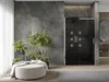 Mexen Omega porta doccia scorrevole 140 cm, grafite, Anteprima dell’immagine prodotto 2