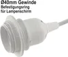 ChiliTec Netzkabel mit Schalter und E27 Fassung 1,4m + 2m Náhľad obrázku produktu 10