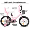 Joystar 14 Zoll Mädchenfahrrad mit Puppensitz und Korb, Produktbild-Vorschau 2