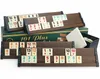 Semus - Star Holz Optik Rummy Set OKEY mit Melamin Steine Produktbild-Vorschau 1