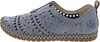 Rieker Damen Slipper Leder Mokassin Cutouts Lochmuster Produktbild-Vorschau 16