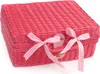 Vaisselle de pique-nique dans un panier rose Voir les images du produit 7