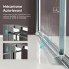 doporro Cabine de Douche Forme U 100x100x100 cm Pare-douche Voir les images du produit 5
