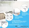 Regalhalter 3-stufig verstellbar 1 Paar Klappkonsolen Produktbild-Vorschau 3
