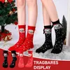 4 Paar Lustige Weihnachtssocken Damen Herren Mit Produktbild-Vorschau 4