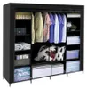 RUHHY 23740 Doppelgarderobe für Kleidung 170×170×42 cm Produktbild-Vorschau 3