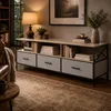 Relaxdays TV Lowboard, HxBxT: 50 x 170 x 40 cm, 3 Produktbild-Vorschau 5