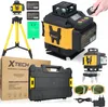 Poziomica Laserowa Xtech 360° Laser Krzyżowy 4D Podgląd zdjęcia produktu 9