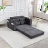 Cord-Zweisitzer-Sofa, Getraenkehalter, Seitentaschen, Produktbild-Vorschau 12